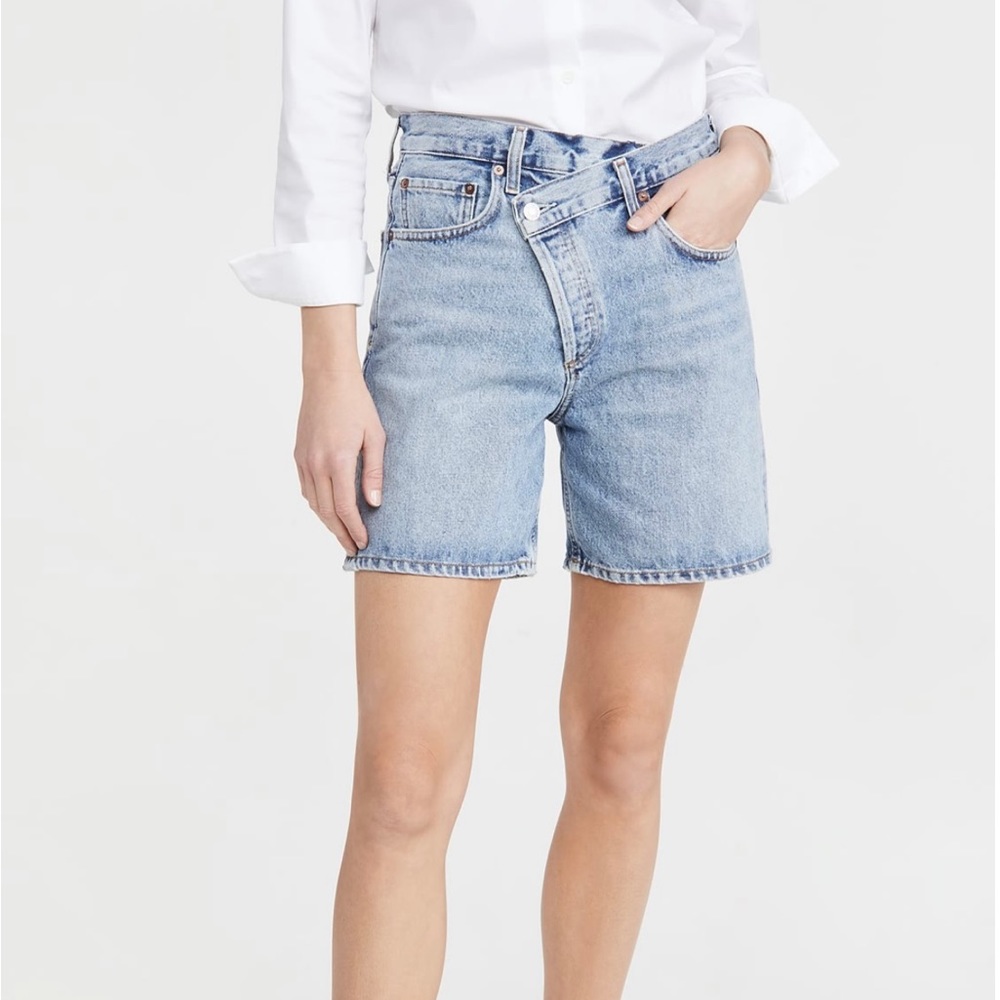 Agolde Criss Cross Shorts
